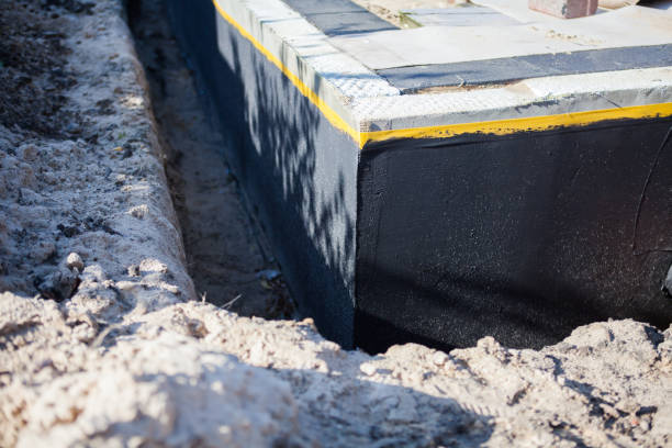 Residential Interior Drainage System installation at a Fairfield, AL home by SJ Waterproofing Pros